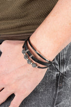 Load image into Gallery viewer, Paparazzi "Amplified Aloha" Silver Mens Urban Bracelet Unisex Paparazzi Jewelry
