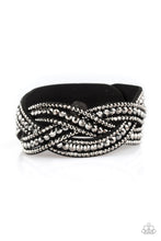 Load image into Gallery viewer, Paparazzi Bring On The Bling - Black Bracelet
