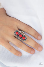 Load image into Gallery viewer, Paparazzi "Desert Destiny" Red Ring Paparazzi Jewelry
