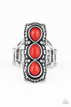 Load image into Gallery viewer, Paparazzi "Desert Destiny" Red Ring Paparazzi Jewelry
