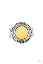 Load image into Gallery viewer, Paparazzi "Evolutionary Essence" Yellow Ring Paparazzi Jewelry
