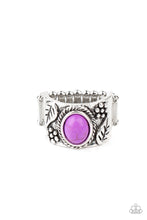 Load image into Gallery viewer, Paparazzi "Free-Spirited Fields" Purple Ring Paparazzi Jewelry
