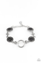 Load image into Gallery viewer, Paparazzi "Musical Mountains" Black Bracelet Paparazzi Jewelry
