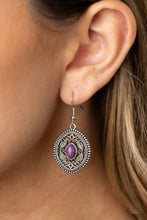 Load image into Gallery viewer, Paparazzi "Alter Eco" Purple Necklace &amp; Earring Set Paparazzi Jewelry
