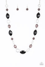 Load image into Gallery viewer, Paparazzi Shimmer Simmer - Black Necklace
