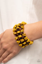 Load image into Gallery viewer, Paparazzi Galapagos Go-Getter - Yellow Bracelet
