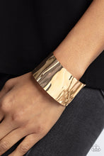 Load image into Gallery viewer, Paparazzi Modern Metallurgy - Gold Bracelet - A Finishing Touch Jewelry
