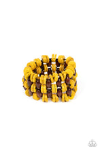 Load image into Gallery viewer, Paparazzi Galapagos Go-Getter - Yellow Bracelet
