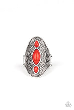 Load image into Gallery viewer, Paparazzi VINTAGE VAULT "Kindred Spirit" Red Ring Paparazzi Jewelry
