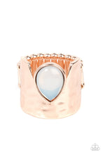Load image into Gallery viewer, Paparazzi "Optimistically Oracle" Rose Gold Ring Paparazzi Jewelry

