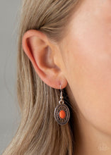 Load image into Gallery viewer, Paparazzi Accessories - Totally Terra-torial - Orange Necklace - Bling by JessieK
