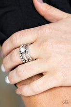 Load image into Gallery viewer, Paparazzi "POP Rival" White Ring Paparazzi Jewelry
