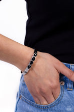 Load image into Gallery viewer, Paparazzi "Prismatically Petite" Black Bracelet Paparazzi Jewelry
