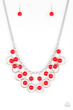 Load image into Gallery viewer, Really Rococo Red Necklace - Paparazzi Accessories- lightbox - CarasShop.com - Paparazzi Jewelry by Cara Jewels
