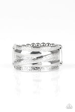 Load image into Gallery viewer, Rise and Shine - Silver Ring - Paparazzi Accessories Ring Bedazzle Me Pretty Mobile Fashion Boutique
