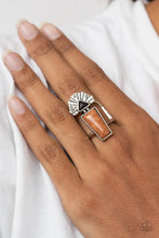 Load image into Gallery viewer, Paparazzi "Stellar Stones" Brown Ring Paparazzi Jewelry
