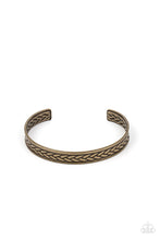 Load image into Gallery viewer, Paparazzi "Terra Tread" Brass Mens Bracelet Unisex Paparazzi Jewelry
