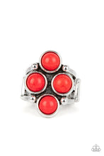 Load image into Gallery viewer, Paparazzi "Tucson Tour" Red Ring Paparazzi Jewelry
