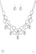 Load image into Gallery viewer, Paparazzi Show-Stopping Shimmer - White Necklace
