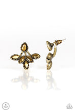 Load image into Gallery viewer, Paparazzi A Force To BEAM Reckoned With - Brass Earrings
