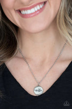 Load image into Gallery viewer, Paparazzi Worlds Best Grandma - Silver Necklace
