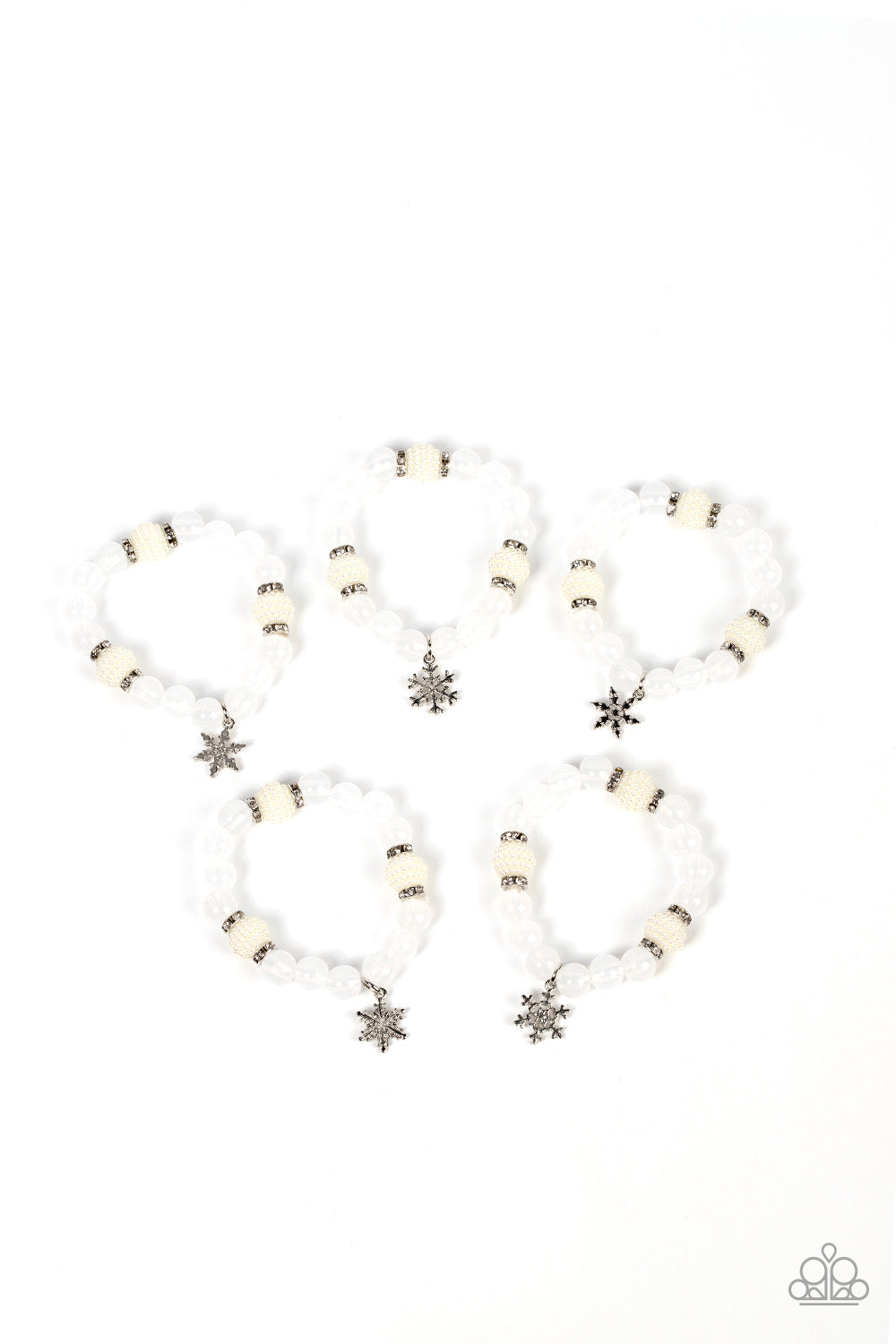 Paparazzi Starlet Shimmer Winter Stretch Bracelet