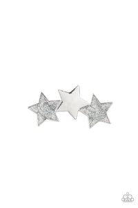 Paparazzi Don’t Get Me STAR-Ted! - Silver Hair Accessory