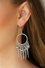 Load image into Gallery viewer, Paparazzi Very Vagabond- White Earrings
