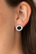 Load image into Gallery viewer, Paparazzi Floral Glow - Black Earring
