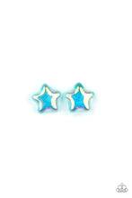 Load image into Gallery viewer, Paparazzi Starlet Shimmer Iridescent Star Earrings

