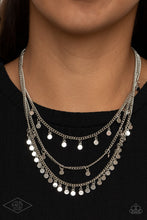 Load image into Gallery viewer, Paparazzi Always On CHIME - Silver Necklace
