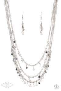 Paparazzi Always On CHIME - Silver Necklace