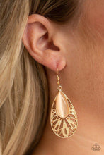 Load image into Gallery viewer, Paparazzi Glowing Tranquility - Gold Earrings
