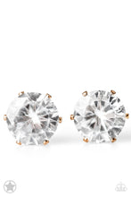 Load image into Gallery viewer, Paparazzi Just In TIMELESS - Gold Earrings
