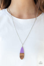 Load image into Gallery viewer, Paparazzi Going Overboard - Purple Necklace
