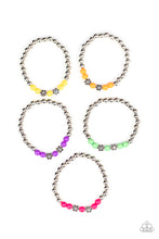 Load image into Gallery viewer, Starlet Shimmer Flower Stretch Bracelets
