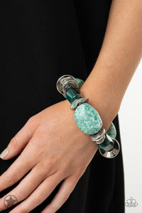 Paparazzi Glaze of Glory - Blue Bracelet