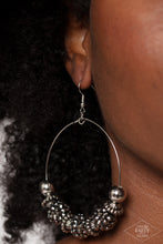 Load image into Gallery viewer, Paparazzi I Can Take a Compliment - Silver Earring
