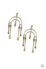 Load image into Gallery viewer, Paparazzi ARTIFACTS Of Life - Brass Earrings
