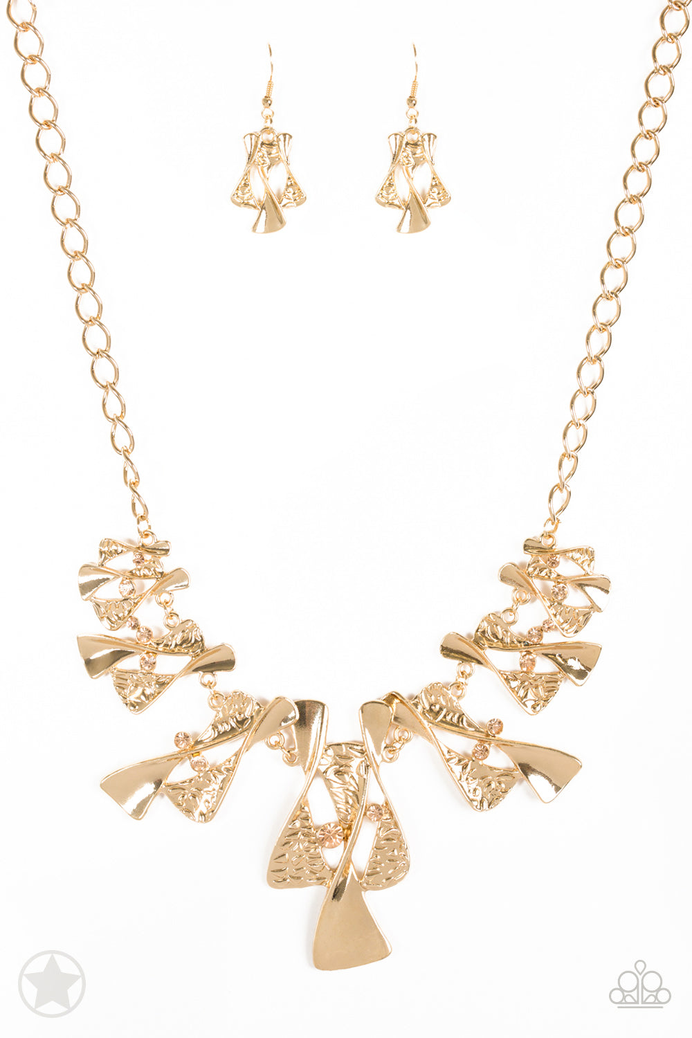 Paparazzi The Sands of Time - Gold Necklace