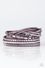 Load image into Gallery viewer, Paparazzi I Came To Slay - Purple Bracelet
