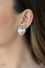 Load image into Gallery viewer, Paparazzi Movie Star Sparkle - White Earrings
