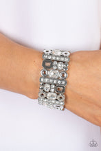 Load image into Gallery viewer, Paparazzi Dynamically Diverse - White Bracelet
