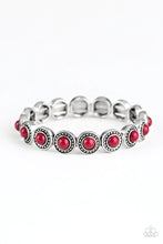 Load image into Gallery viewer, Paparazzi Globetrotter Goals - Red Bracelet
