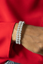 Load image into Gallery viewer, Paparazzi Megawatt Majesty - White Bracelet
