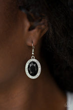 Load image into Gallery viewer, Paparazzi Only Fame In Town - Black Earrings
