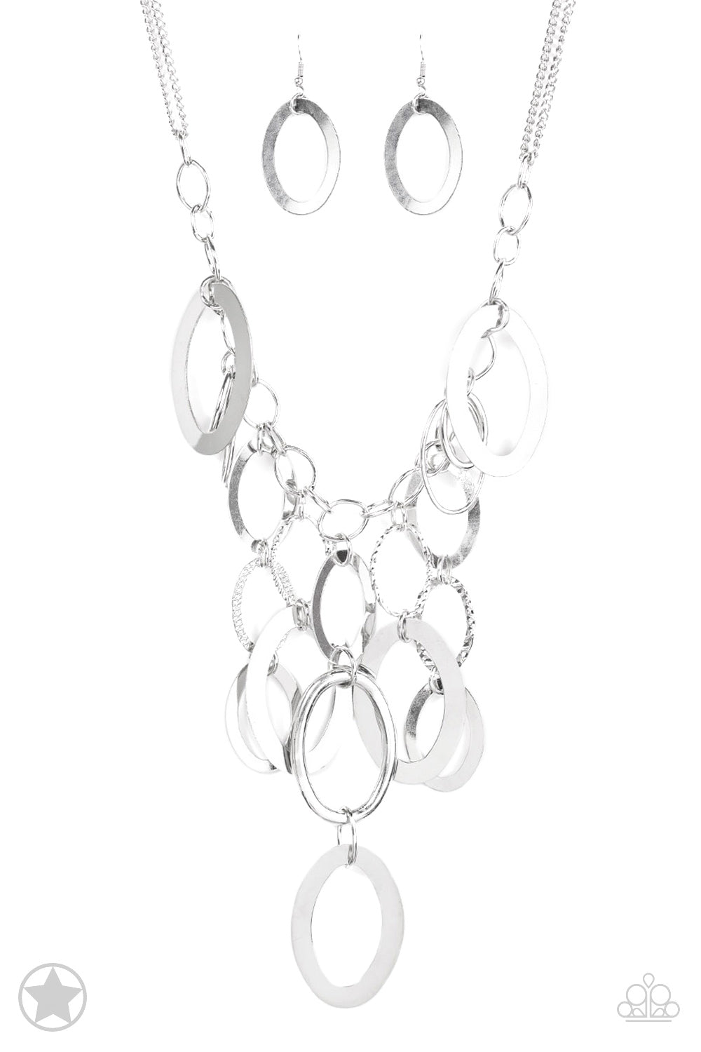 Paparazzi A Silver Spell - Silver Necklace