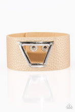 Load image into Gallery viewer, Paparazzi Power Play - Gold Bracelet
