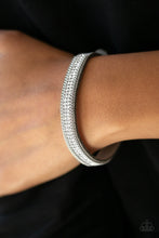 Load image into Gallery viewer, Paparazzi Babe Bling - Silver Bracelet
