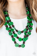 Load image into Gallery viewer, Paparazzi Key West Walkabout - Green Necklace
